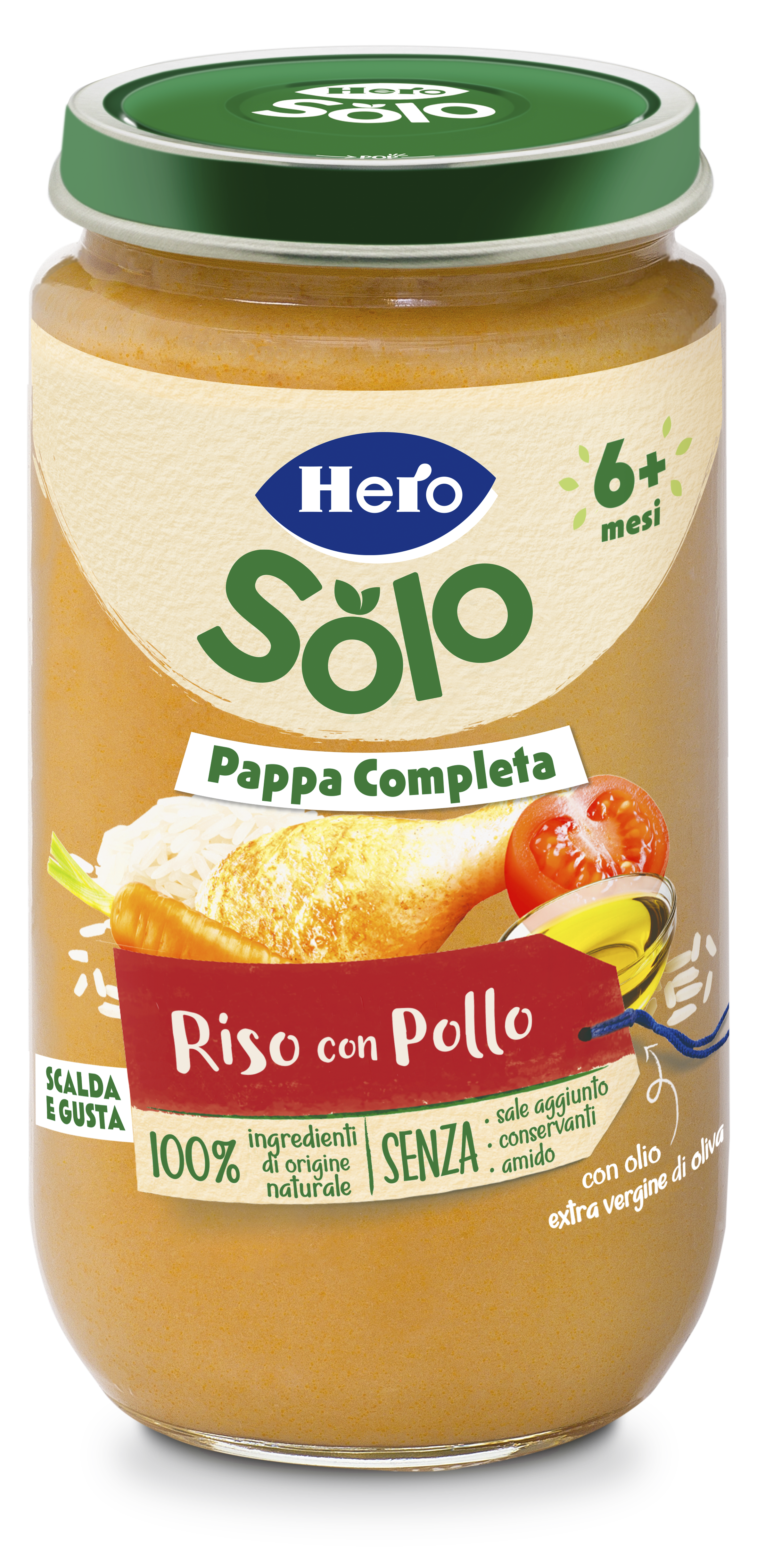 Hero Solo Pappa Completa - Riso con Pollo