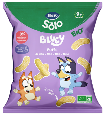Snack Hero Solo Bio Bluey Mais con Olio Extravergine di Oliva